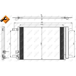 Kondensatorius, oro kondicionierius EASY FIT
                                NRF                                             