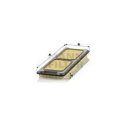 oro filtras
                                MANN-FILTER                                                C4373/1, MANN-FILTER, 