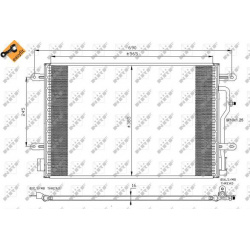 kondensatorius, oro kondicionierius EASY FIT
                                NRF                                             