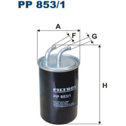 kuro filtras
                                FILTRON                                                PP853/1, Nenurodytas gami