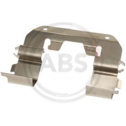 priedų komplektas, diskinių stabdžių trinkelės
                                A.B.S.                                   