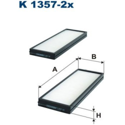 filtras, salono oras
                                FILTRON                                                K1357-2X, Nenurod