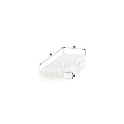filtras, salono oras
                                MANN-FILTER                                CU25008-2, MANN-FILTER, CU250