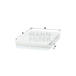 filtras, salono oras
                                MANN-FILTER                                                CU2951/1, MAN