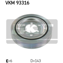 skriemulys, alkūninis velenas
                                SKF                                                VKM 93316, 
