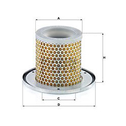 antrinis oro filtras
                                MANN-FILTER                                                C1342KIT, MAN