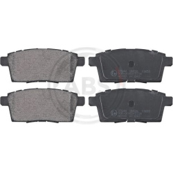 stabdžių trinkelių rinkinys, diskinis stabdys
                                A.B.S.                                      