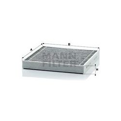 filtras, salono oras
                                MANN-FILTER                                CUK2339, MANN-FILTER, CUK2339
