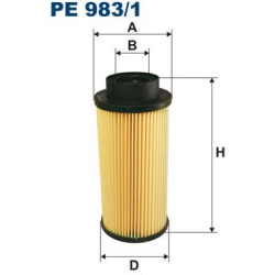 kuro filtras
                                FILTRON                                                PE983/1, Nenurodytas gami