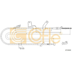 trosas, stovėjimo stabdys
                                COFLE                                                17.5132, Nenu