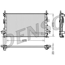 Aušinimo radiatorius
                                DENSO                                                DRM23083, DENSO, D