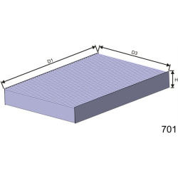 MISFAT                                                HB156, Nenurodytas gamintojas, HB156, auto detalė