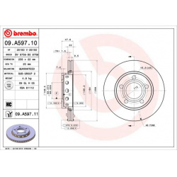 stabdžių diskas (1vnt) PRIME LINE
BREMBO 09.