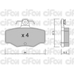 CIFAM                                                822-199-0, Nenurodytas gamintojas, 822-199-0, auto detalė
