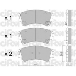 CIFAM                                                822-476-0, Nenurodytas gamintojas, 822-476-0, auto detalė