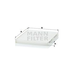 filtras, salono oras
                                MANN-FILTER                                                CU2026, MANN-