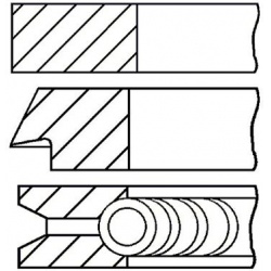 stūmoklio žiedų komplektas
                                GOETZE ENGINE                                                08