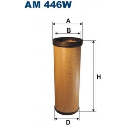 antrinis oro filtras
                                FILTRON                                                AM446W, Nenurodyt