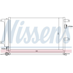 kondensatorius, oro kondicionierius ** FIRST FIT **
                                NISSENS                                  