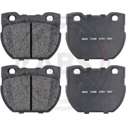 stabdžių trinkelių rinkinys, diskinis stabdys
                                A.B.S.                                36939,