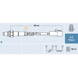 lambda jutiklis
                                FAE                                77263, Nenurodytas gamintojas, 77263, auto