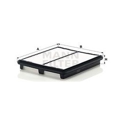 oro filtras
                                MANN-FILTER                                                C2634/2, MANN-FILTER, 