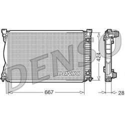 Aušinimo radiatorius
                                DENSO                                                DRM02039, DENSO, D
