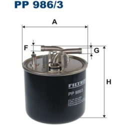 kuro filtras
                                FILTRON                                                PP986/3, Nenurodytas gami