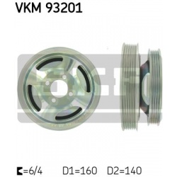 skriemulys, alkūninis velenas
SKF VKM 93201,