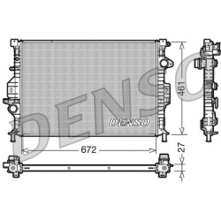 Aušinimo radiatorius
                                DENSO                                                DRM10069, DENSO, D