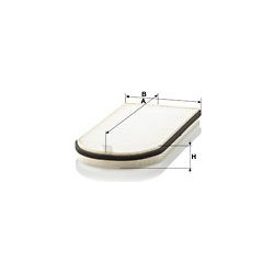 filtras, salono oras
                                MANN-FILTER                                                CU3642-2, MAN