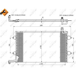 kondensatorius, oro kondicionierius EASY FIT
                                NRF                                             