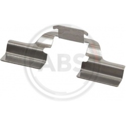 priedų komplektas, diskinių stabdžių trinkelės
                                A.B.S.                                   