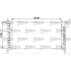 Aušinimo radiatorius
                                VALEO                                                731013, VALEO, 731