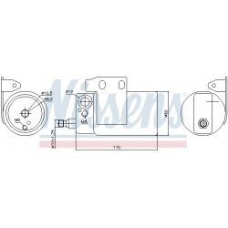 džiovintuvas, oro kondicionierius
                                NISSENS                                                951