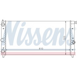 Aušinimo radiatorius
NISSENS 61848, NISSENS,