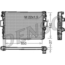 Aušinimo radiatorius
                                DENSO                                                DRM12003, DENSO, D