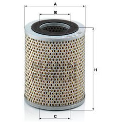 alyvos filtras
                                MANN-FILTER                                                H1263/1, MANN-FILTE