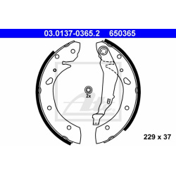 stabdžių trinkelių komplektas
                                ATE                                                03.0137-0
