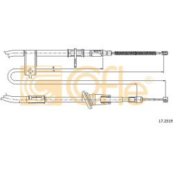 trosas, stovėjimo stabdys
                                COFLE                                                17.2519, Nenu