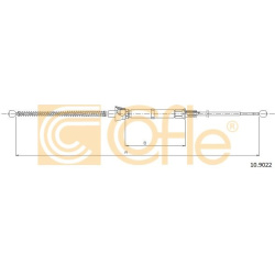 trosas, stovėjimo stabdys
                                COFLE                                                10.9022, Nenu