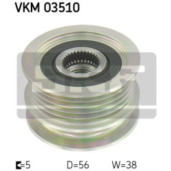 laisvos eigos sankaba, kint. sr. generatorius
                                SKF                                            