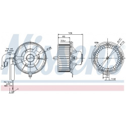 Vidaus pūtiklis
                                NISSENS                                                87031, NISSENS, 87031