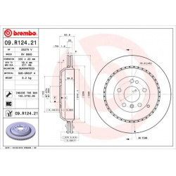 stabdžių diskas (1vnt) PRIME LINE - UV Coated
                                BREMBO                                       