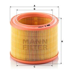 oro filtras
                                MANN-FILTER                                                C1760, MANN-FILTER, C1