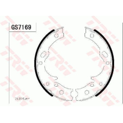 stabdžių trinkelių komplektas, stovėjimo stabdis
                                TRW                                     