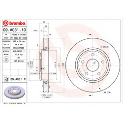 stabdžių diskas (1vnt) PRIME LINE - UV Coated
                                BREMBO                                       