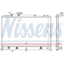 Aušinimo radiatorius
                                NISSENS                                68524, NISSENS, 68524, auto deta