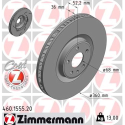 stabdžių diskas (1vnt) COAT Z
                                ZIMMERMANN                                                460
