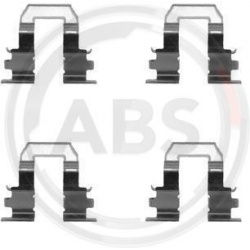 priedų komplektas, diskinių stabdžių trinkelės
                                A.B.S.                                   